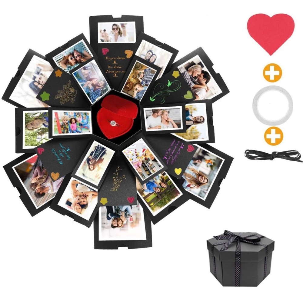 Explosion Box, Love Memory DIY Photo Album Box